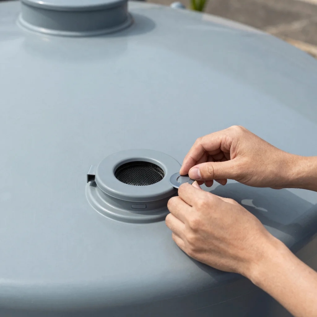 What Can Get Into a Household Water Tank